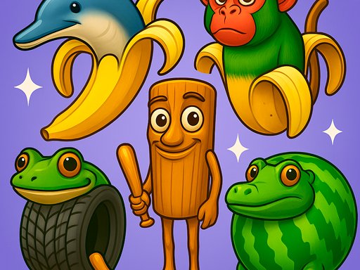 Brainrot Merge Drop Puzzle Evo image